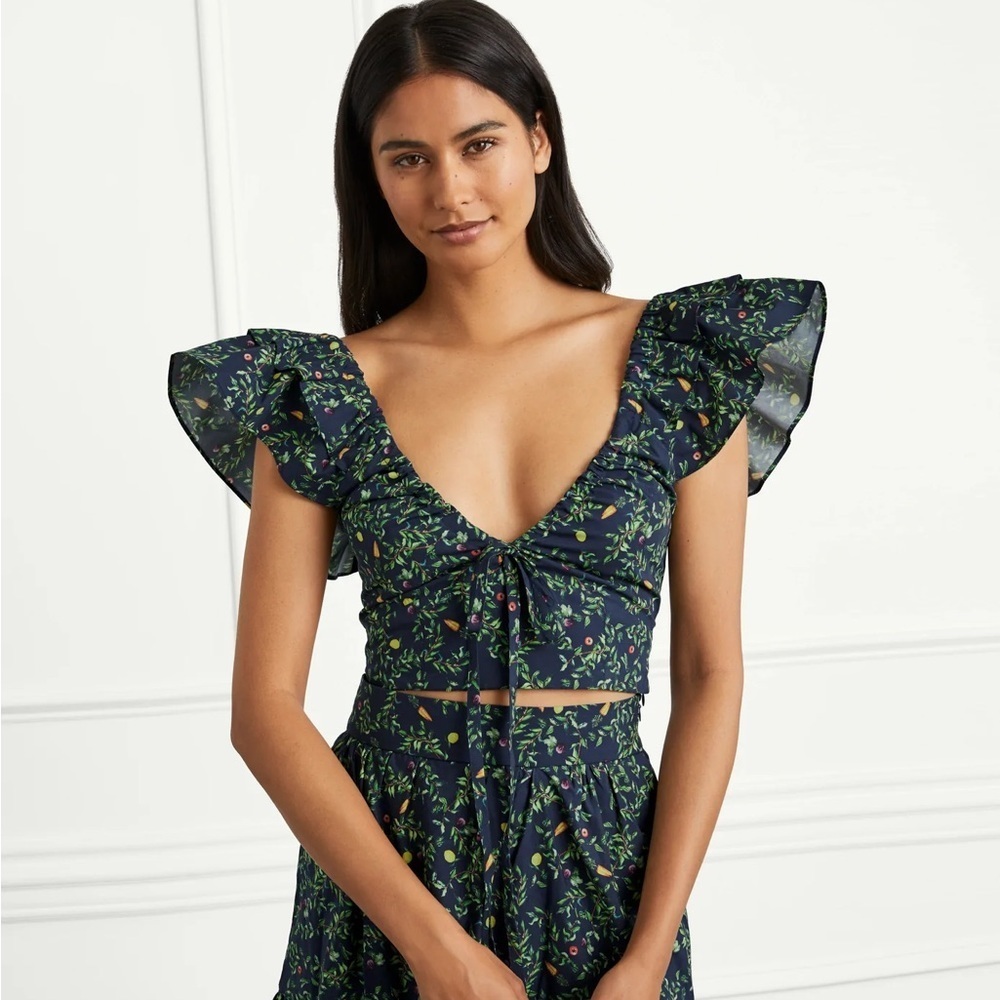 Hill House The Alexa Top—Midnight Garden Small